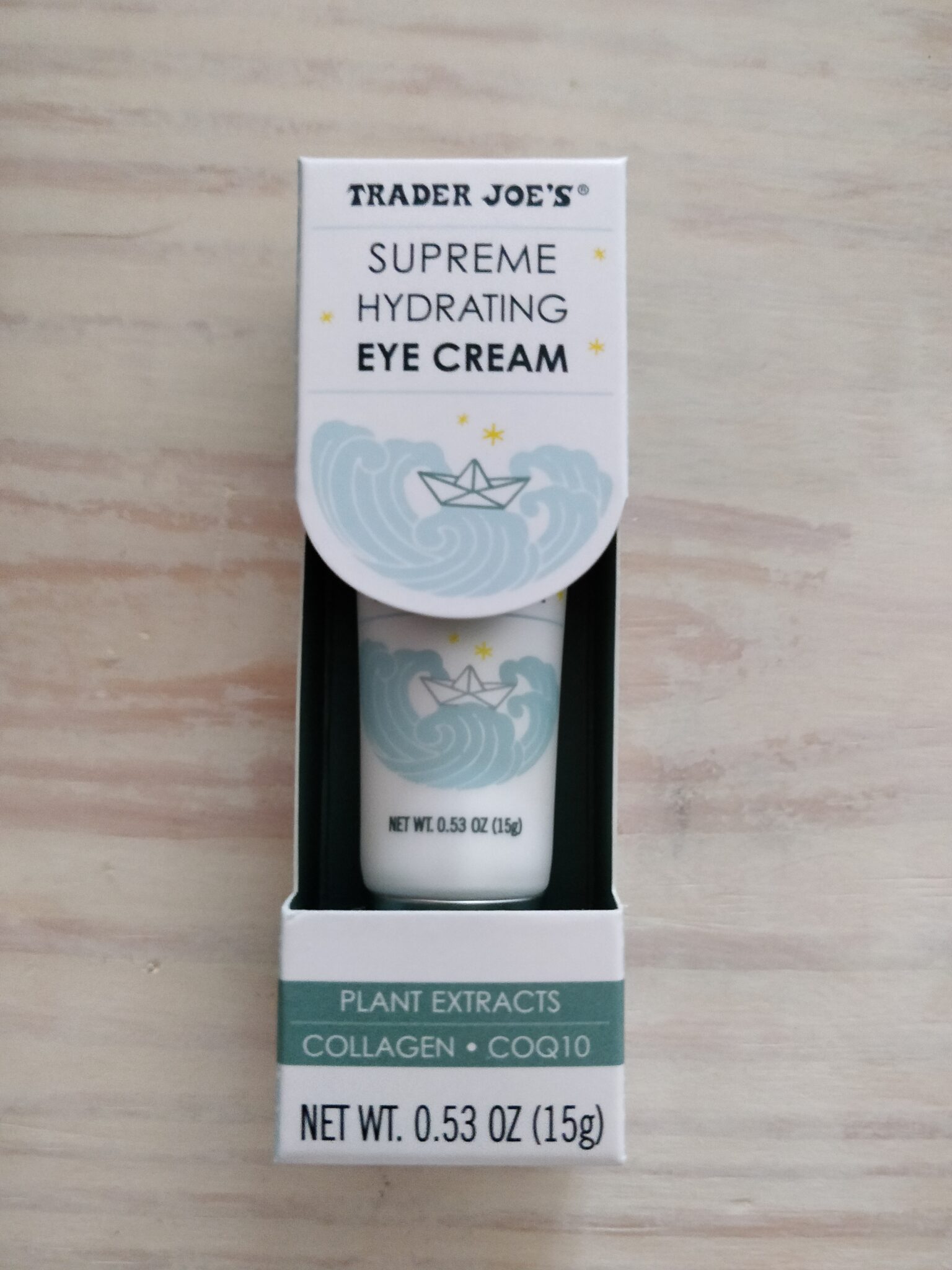 BEAUTY REVIEW Trader Joe's Supreme Hydrating Eye Cream LUXE LIFE