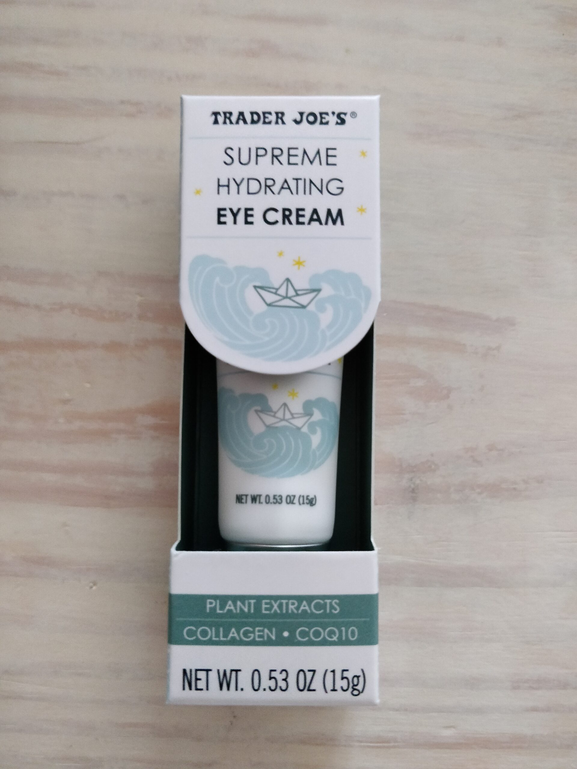 BEAUTY REVIEW Trader Joe's Supreme Hydrating Eye Cream LUXE LIFE