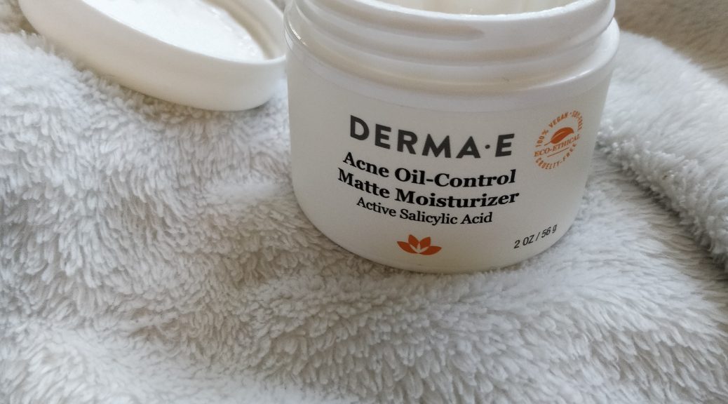 derma e acne oil control matte moisturizer