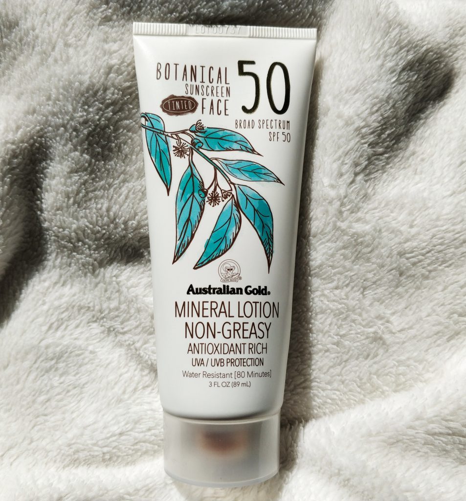 Botanical Tinted Face Sunscreen from Australian Gold